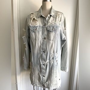 Hot&Delicious  distressed denim Jacket / Size M